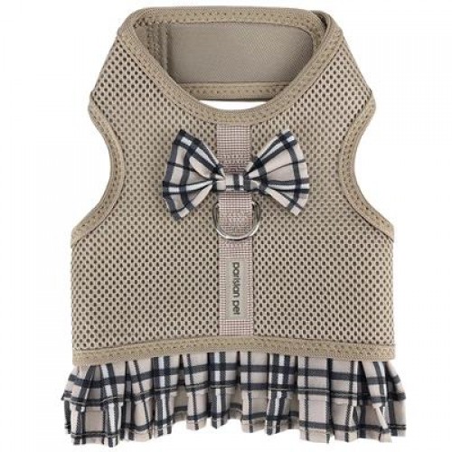 [10% OFF] Khaki Plaid Harness Dress